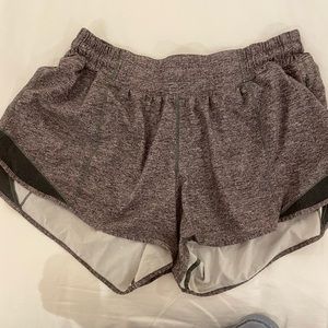 Grey Lululemon Shorts 4” Size:10